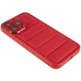 iPhone 14 Pro Max Cover Dunjakke Design Rød