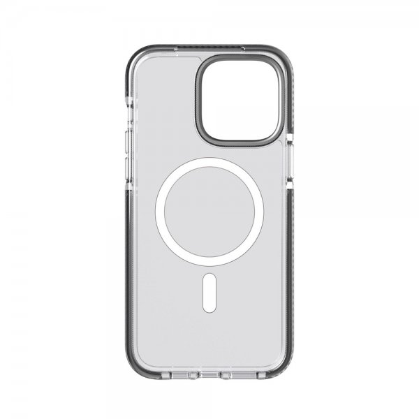 Tech21 iPhone 14 Pro Max Cover Evo Crystal MagSafe Graphite Black