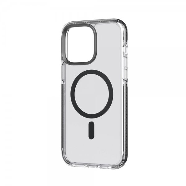 Tech21 iPhone 14 Pro Max Cover Evo Crystal MagSafe Graphite Black