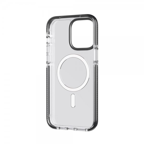 Tech21 iPhone 14 Pro Max Cover Evo Crystal MagSafe Graphite Black