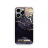 Ideal of Sweden iPhone 14 Pro Max Cover Fashion Case MagSafe Golden Twilight Marble