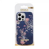 Onsala iPhone 14 Pro Max Cover Fashion Edition Dark Flower