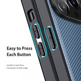 Dux Ducis iPhone 14 Pro Max Cover FINO-serien Blå
