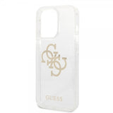 Guess iPhone 14 Pro Max Cover Full Glitter Transparent