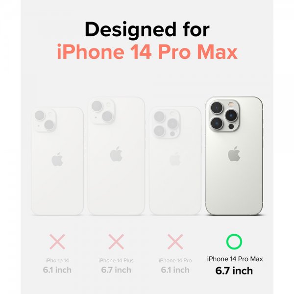 Ringke iPhone 14 Pro Max Cover Fusion Design Floral