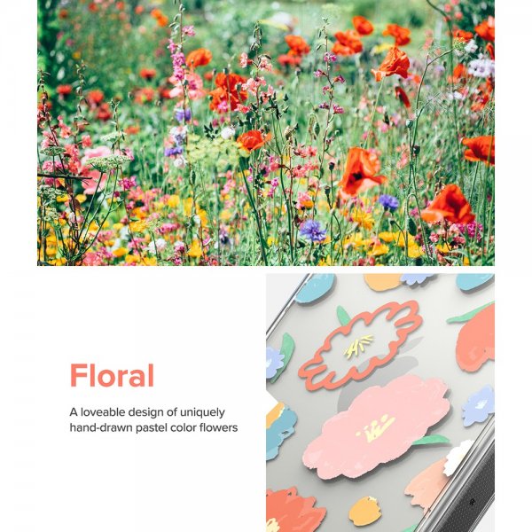 Ringke iPhone 14 Pro Max Cover Fusion Design Floral