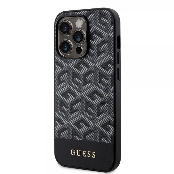 Guess iPhone 14 Pro Max Cover G Cube MagSafe Sort