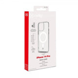 Celly iPhone 14 Pro Max Cover GELSKINMAG MagSafe Transparent