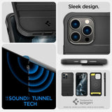 Spigen iPhone 14 Pro Max Cover Geo Armor 360 MagFit Sort