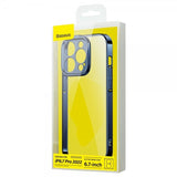 Baseus iPhone 14 Pro Max Cover Glitter Series Blå