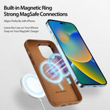 Dux Ducis iPhone 14 Pro Max Cover Grit Series MagSafe Brun