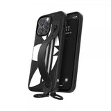 Adidas iPhone 14 Pro Max Cover Håndstrop Cover Sort Hvid