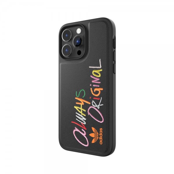 Adidas iPhone 14 Pro Max Cover Inlay Embroidery Case Colourful