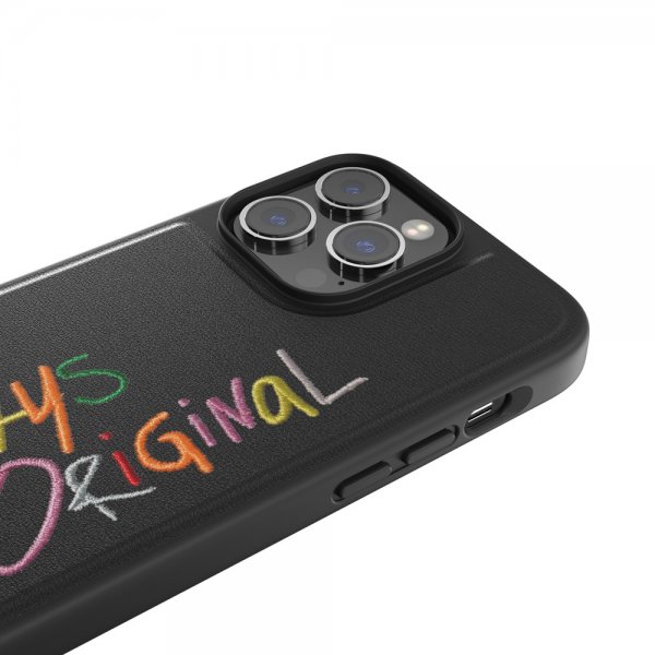 Adidas iPhone 14 Pro Max Cover Inlay Embroidery Case Colourful