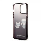 Karl Lagerfeld iPhone 14 Pro Max Cover Karl & Choupette Gradient Sort