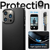 Spigen iPhone 14 Pro Max Cover Liquid Air Mat Sort