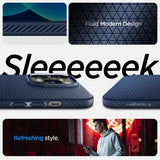 Spigen iPhone 14 Pro Max Cover Liquid Air Navy Blue