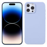 X-Level iPhone 14 Pro Max Cover Liquid Silicone Lilla