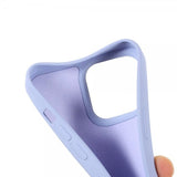 X-Level iPhone 14 Pro Max Cover Liquid Silicone Lilla