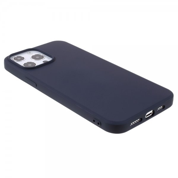 X-Level iPhone 14 Pro Max Cover Liquid Silicone Mørkeblå