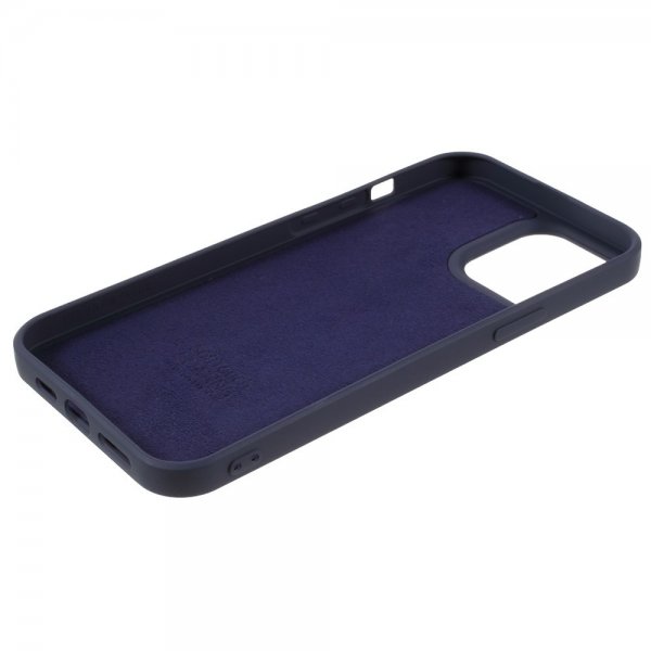X-Level iPhone 14 Pro Max Cover Liquid Silicone Mørkeblå