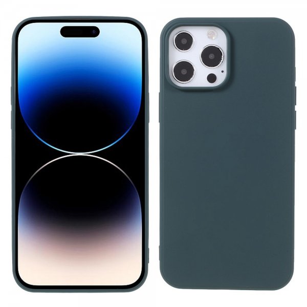 X-Level iPhone 14 Pro Max Cover Liquid Silicone Petroleum