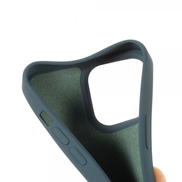 X-Level iPhone 14 Pro Max Cover Liquid Silicone Petroleum