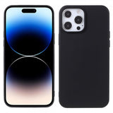 X-Level iPhone 14 Pro Max Cover Flydende Silikone Sort