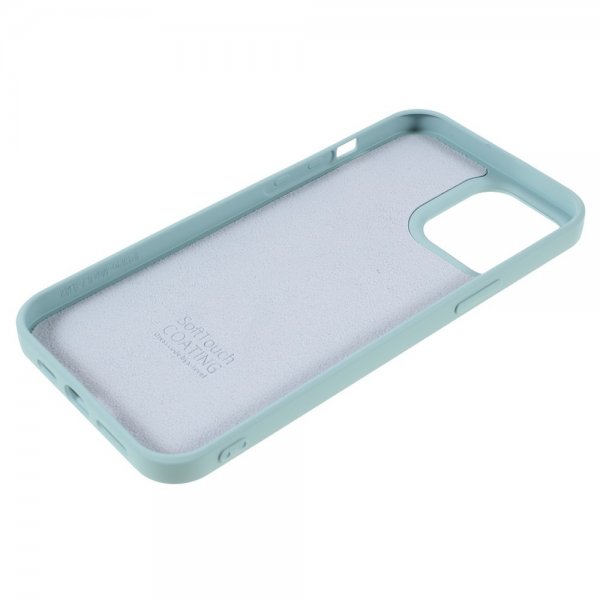 X-Level iPhone 14 Pro Max Skal Liquid Silicone Turkis
