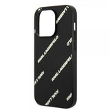 Karl Lagerfeld iPhone 14 Pro Max Cover Logomania Sort