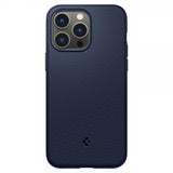 Spigen iPhone 14 Pro Max Cover Mag Armor MagFit Navy Blue