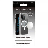 Vivanco iPhone 14 Pro Max Skal Mag Steady Transparent