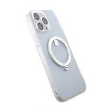 Rvelon iPhone 14 Pro Max Cover Roterbar MagSafe Stativ Hvid