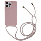 iPhone 14 Pro Max Cover med Rem Mørkrosa