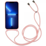 iPhone 14 Pro Max Cover med Rem Rosa