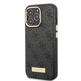 Guess iPhone 14 Pro Max Cover Metal Plate Logo MagSafe Sort