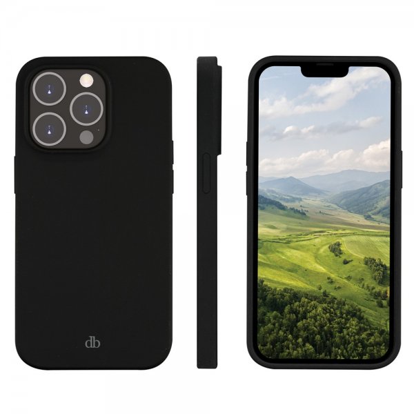 dbramante1928 iPhone 14 Pro Max Cover Monaco MagSafe Night Black