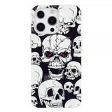 iPhone 14 Pro Max Cover Motiv Dødningehoveder