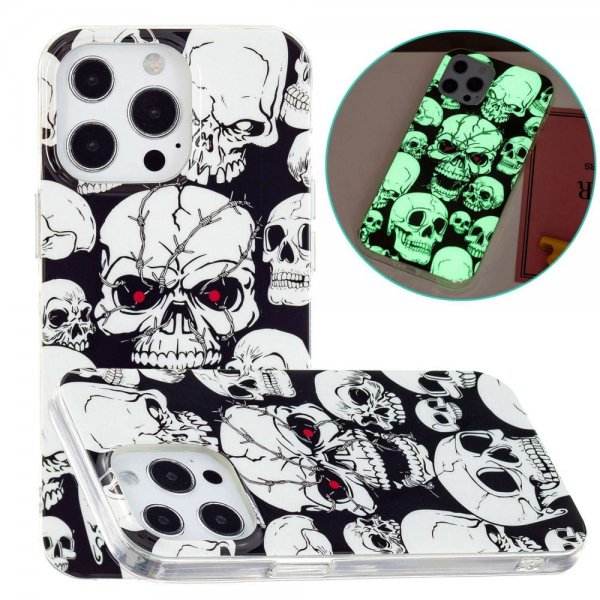 iPhone 14 Pro Max Cover Motiv Dødningehoveder