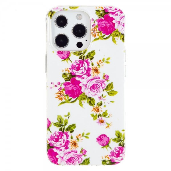 iPhone 14 Pro Max Cover Motiv Rosa Roser