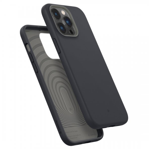 Caseology iPhone 14 Pro Max Cover med Skærmbeskyttelse Nano Pop 360 Black Sesame