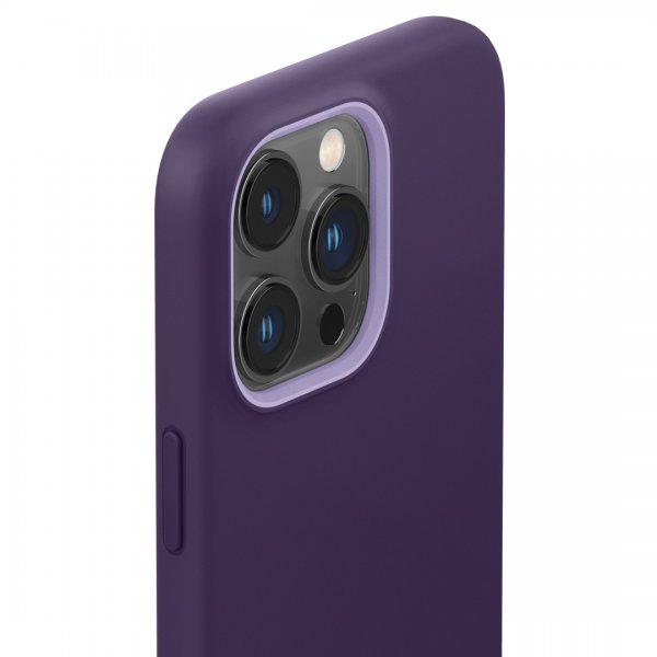 Caseology iPhone 14 Pro Max Cover med Skærmbeskytter Nano Pop 360 Grape Purple