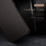 Dux Ducis iPhone 14 Pro Max Cover Naples Series MagSafe Mørkebrun
