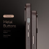 Dux Ducis iPhone 14 Pro Max Cover Naples Series MagSafe Mørkebrun