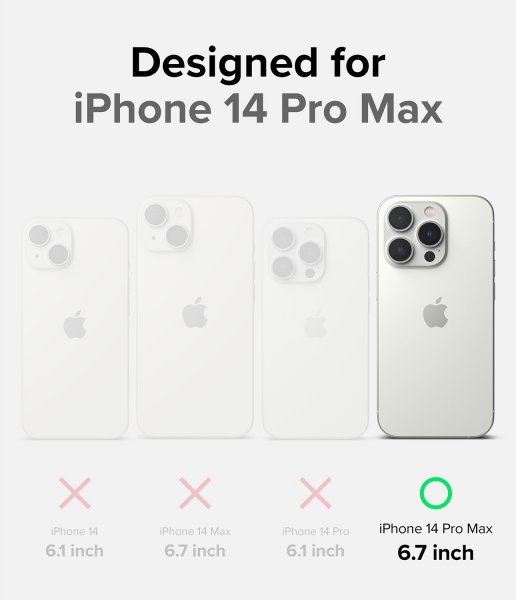 Ringke iPhone 14 Pro Max Cover Onyx Sort