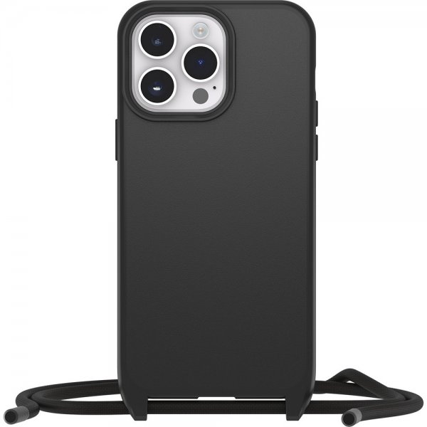 Otterbox iPhone 14 Pro Max Skal React Necklace MagSafe Sort