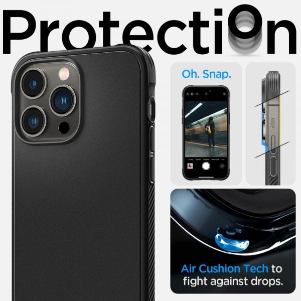 Spigen iPhone 14 Pro Max Cover Rugged Armor MagFit Mat Sort