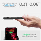 Spigen iPhone 14 Pro Max Cover Rugged Armor MagFit Mat Sort