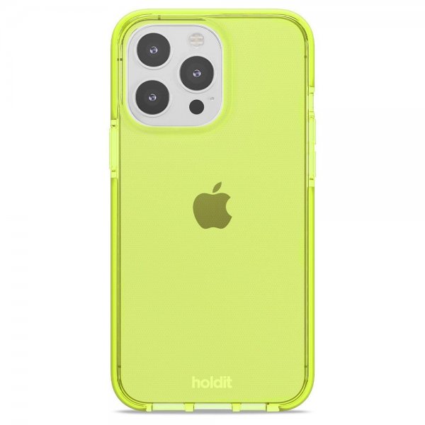 holdit iPhone 14 Pro Max Cover Seethru Acid Green