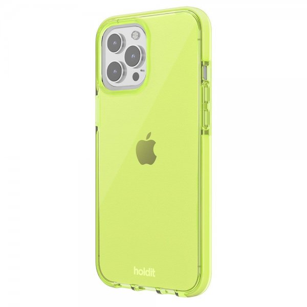holdit iPhone 14 Pro Max Cover Seethru Acid Green